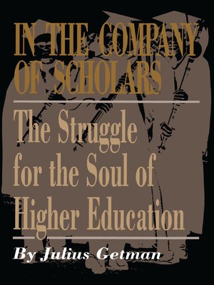 cover image of In the Company of Scholars